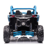 Can-Am Maverick Custom Edition 24V Kids Ride-On UTV Buggy Car | Azul