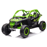 Can-Am Maverick Custom Edition 24V Kids Ride-On UTV Buggy Car | Verde