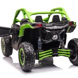 Can-Am Maverick Custom Edition 24V Kids Ride-On UTV Buggy Car | Verde