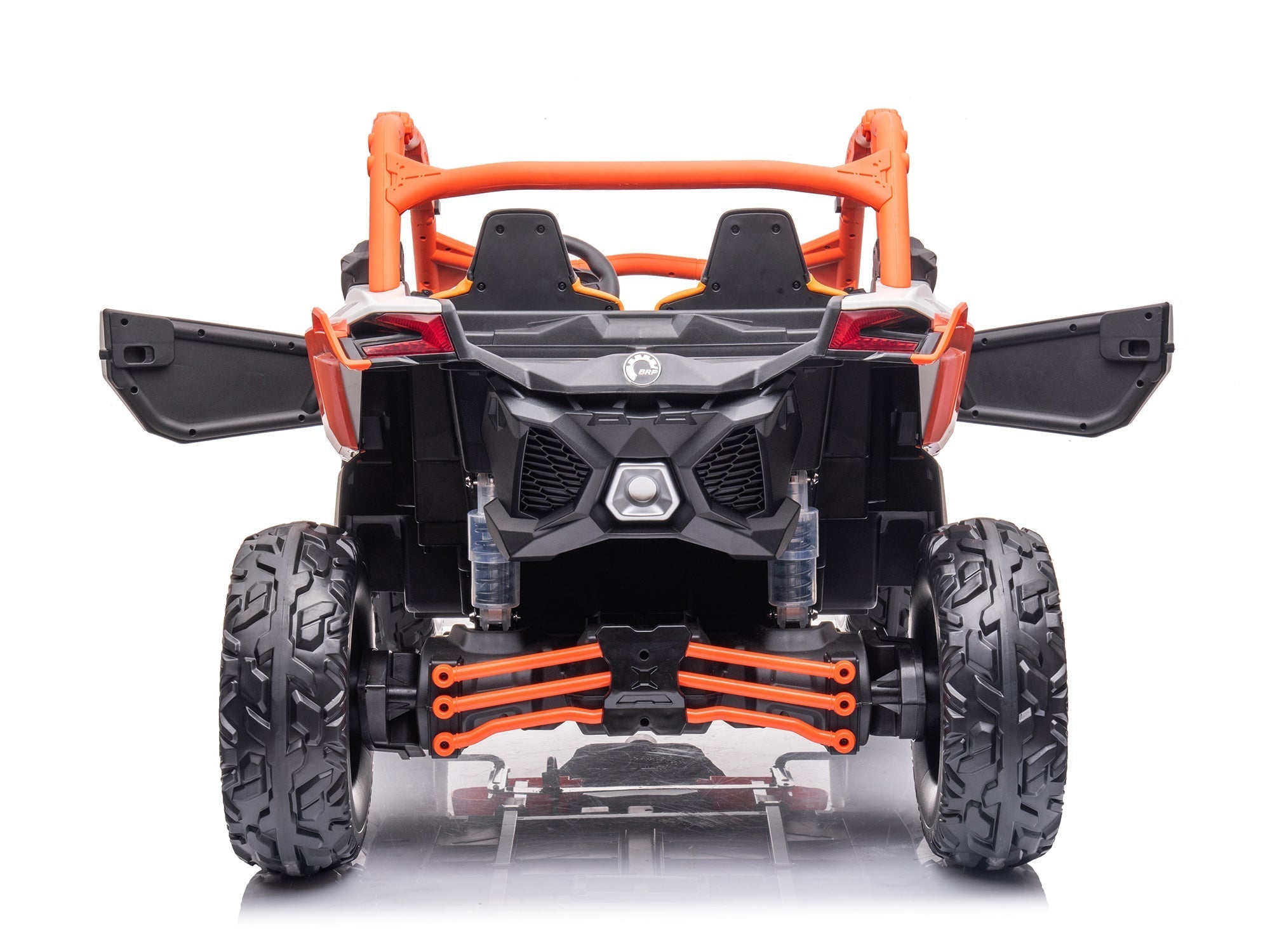 Can-Am Maverick Custom Edition 24V Kids Ride-On UTV Buggy Car | Laranja