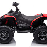 Can-Am Renegade 24V 4WD Kids Ride-On ATV Quad | Vermelho