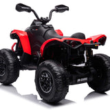 Can-Am Renegade 24V 4WD Kids Ride-On ATV Quad | Vermelho