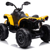 Can-Am Renegade 24V 4WD Kids Ride-On ATV Quad | Amarelo