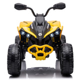 Can-Am Renegade 24V 4WD Kids Ride-On ATV Quad | Amarelo