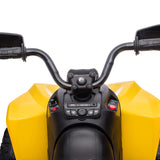 Can-Am Renegade 24V 4WD Kids Ride-On ATV Quad | Amarelo