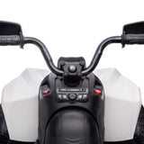 Can-Am Renegade 24V 4WD Kids Ride-On ATV Quad | Branco