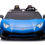Lamborghini Aventador XXL 24V carro grande para crianças | Azul