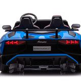Lamborghini Aventador XXL 24V carro grande para crianças | Azul