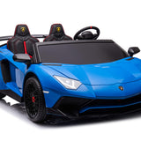 Lamborghini Aventador XXL 24V carro grande para crianças | Azul