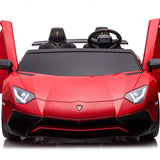 Lamborghini Aventador XXL 24V carro grande para crianças | Vermelho