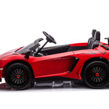 Lamborghini Aventador XXL 24V carro grande para crianças | Vermelho