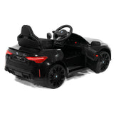 Carro infantil BMW M4 12V com controle remoto dos pais R/C | Preto