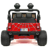 Trail Explorer 24V Kids Ride-On Car Truck com controle remoto dos pais R/C | Aranha Vermelha