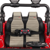 Trail Explorer 24V Kids Ride-On Car Truck com controle remoto dos pais R/C | Aranha Vermelha
