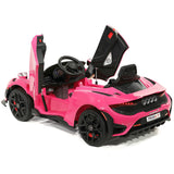 Carro infantil McLaren 765LT 12V com controle remoto dos pais R/C | Rosa