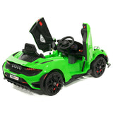 Carro infantil McLaren 765LT 12V com controle remoto dos pais R/C | Verde