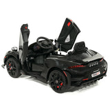 Carro infantil McLaren 765LT 12V com controle remoto dos pais R/C | Preto