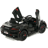Carro infantil McLaren 765LT 12V com controle remoto dos pais R/C | Preto