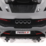 Carro infantil McLaren 765LT 12V com controle remoto dos pais R/C | Branco