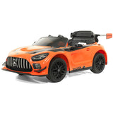 Carro infantil Mercedes AMG GT3 EVO 12V com controle remoto dos pais R/C | Laranja