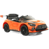 Carro infantil Mercedes AMG GT3 EVO 12V com controle remoto dos pais R/C | Laranja