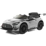 Carro infantil Mercedes AMG GT3 EVO 12V com controle remoto dos pais R/C | Cinza