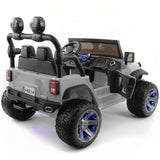 Trail Explorer 24V Kids Ride-On Car Truck com controle remoto dos pais R/C | Cinza