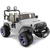 Trail Explorer 24V Kids Ride-On Car Truck com controle remoto dos pais R/C | Cinza