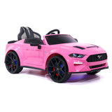 Ford Mustang GT Custom Edition 24V carro infantil com controle remoto dos pais R/C | Rosa