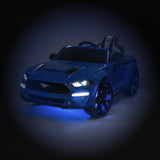 Ford Mustang GT Custom Edition 24V carro infantil com controle remoto dos pais R/C | Rosa