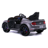Ford Mustang GT Custom Edition 24V carro infantil com controle remoto dos pais R/C | Cinza