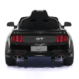 Ford Mustang GT Custom Edition 24V carro infantil com controle remoto dos pais R/C | Preto