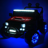 Trail Explorer 24V Kids Ride-On Car Truck com controle remoto dos pais R/C | Roxo