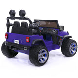 Trail Explorer 24V Kids Ride-On Car Truck com controle remoto dos pais R/C | Roxo