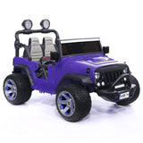 Trail Explorer 24V Kids Ride-On Car Truck com controle remoto dos pais R/C | Roxo