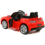 Carro infantil Chevrolet Camaro SS 12V com controle remoto dos pais | Vermelho