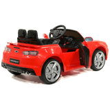Carro infantil Chevrolet Camaro SS 12V com controle remoto dos pais | Vermelho
