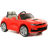 Carro infantil Chevrolet Camaro SS 12V com controle remoto dos pais | Vermelho