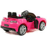 Carro infantil Chevrolet Camaro SS 12V com controle remoto dos pais | Rosa