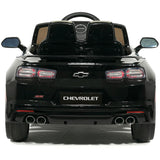 Carro infantil Chevrolet Camaro SS 12V com controle remoto dos pais | Preto
