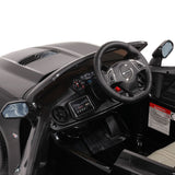 Carro infantil Chevrolet Camaro SS 12V com controle remoto dos pais | Preto