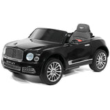 Bentley Mulsanne 12V Kids anda de carro com controle remoto dos pais | Preto