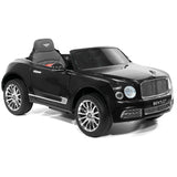 Bentley Mulsanne 12V Kids anda de carro com controle remoto dos pais | Preto