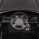 Bentley Mulsanne 12V Kids anda de carro com controle remoto dos pais | Preto