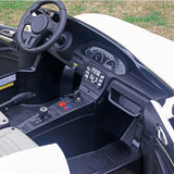 Carro de passeio para crianças grandes Roadster XXL Sport 24V | Branco