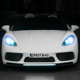 Carro de passeio para crianças grandes Roadster XXL Sport 24V | Branco