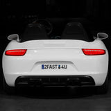 Carro de passeio para crianças grandes Roadster XXL Sport 24V | Branco