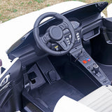 Carro de passeio para crianças grandes Roadster XXL Sport 24V | Branco