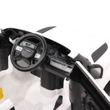 Carro infantil Land Rover Defender 12V com controle remoto dos pais R/C | Vermelho