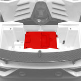 Lamborghini Aventador SVJ 24V carro infantil com controle remoto dos pais R/C | Vermelho Cereja